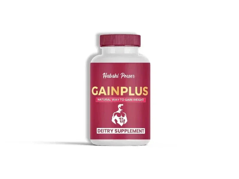 GainPlus – Natural Weight Gain Support - Habshi Power